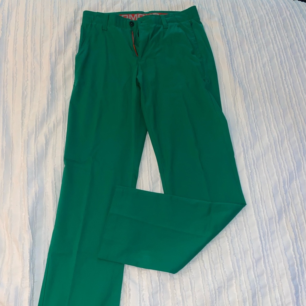 Green pants